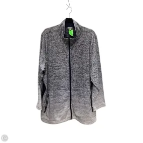 Athletic Jacket By Talbots In Blue, Size: 3x Non Bulky Insulation Tech Odor Control Finish