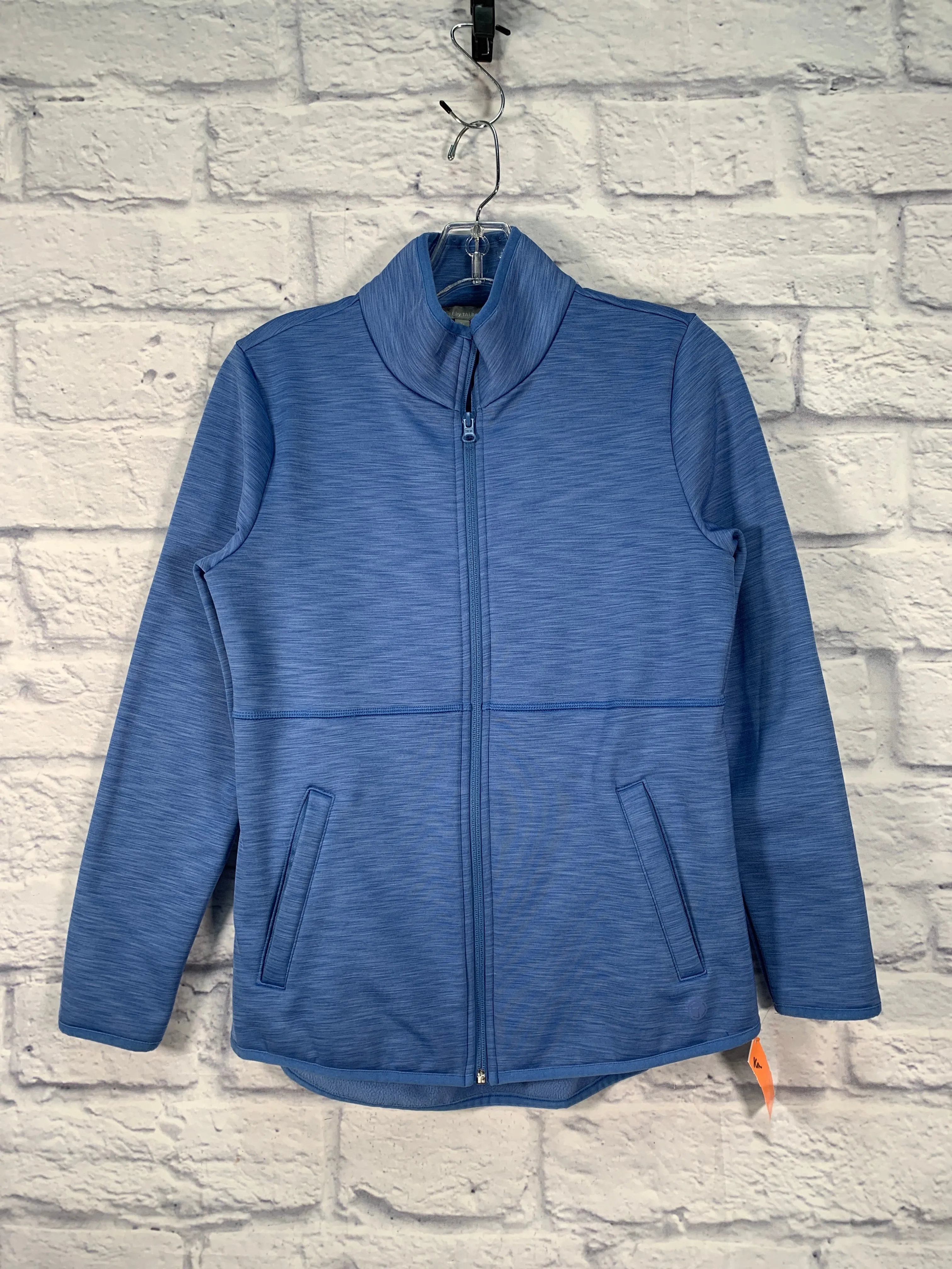 Lightweight Layer Athletic Jacket By Talbots In Blue, Size: Sp
