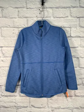 Lightweight Layer Athletic Jacket By Talbots In Blue, Size: Sp
