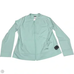 Athletic Jacket By Talbots In Green, Size: L Thermal Reflective Lining Cold Ready Look