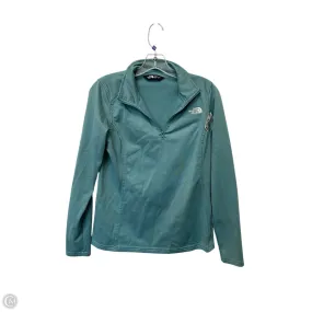 Athletic Jacket By The North Face In Green, Size: M Waist String Modern Fit