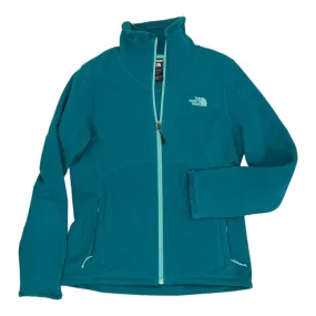 Athletic Jacket By The North Face In Green, Size:M Lightweight Lining Impact Absorbing Back Panels