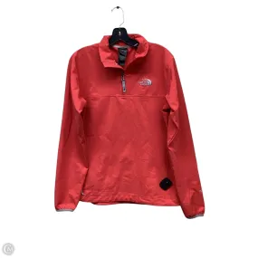 Athletic Jacket By The North Face In Pink, Size: M Durable zipper pull