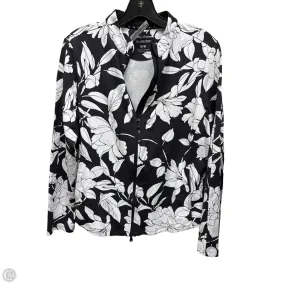 Athletic Jacket By Tommy Bahama In Black & White, Size: M Breathable Outer Shell City Wear