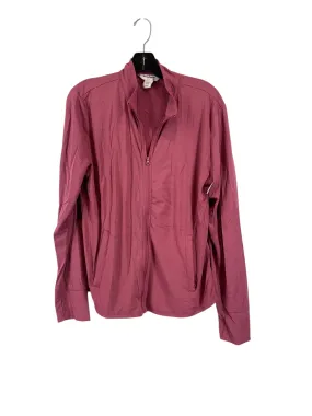 Athletic Jacket By Tommy Bahama In Mauve, Size: Xl Elasticized Waist Flat Lock Stitching