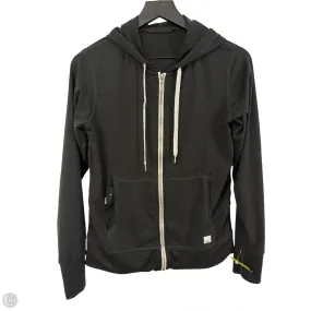 Reinforced Elbow Patches Athletic Jacket By Vuori In Black, Size: S
