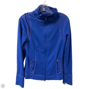 Athletic Jacket By Zella In Blue, Size: M Light Pack Option