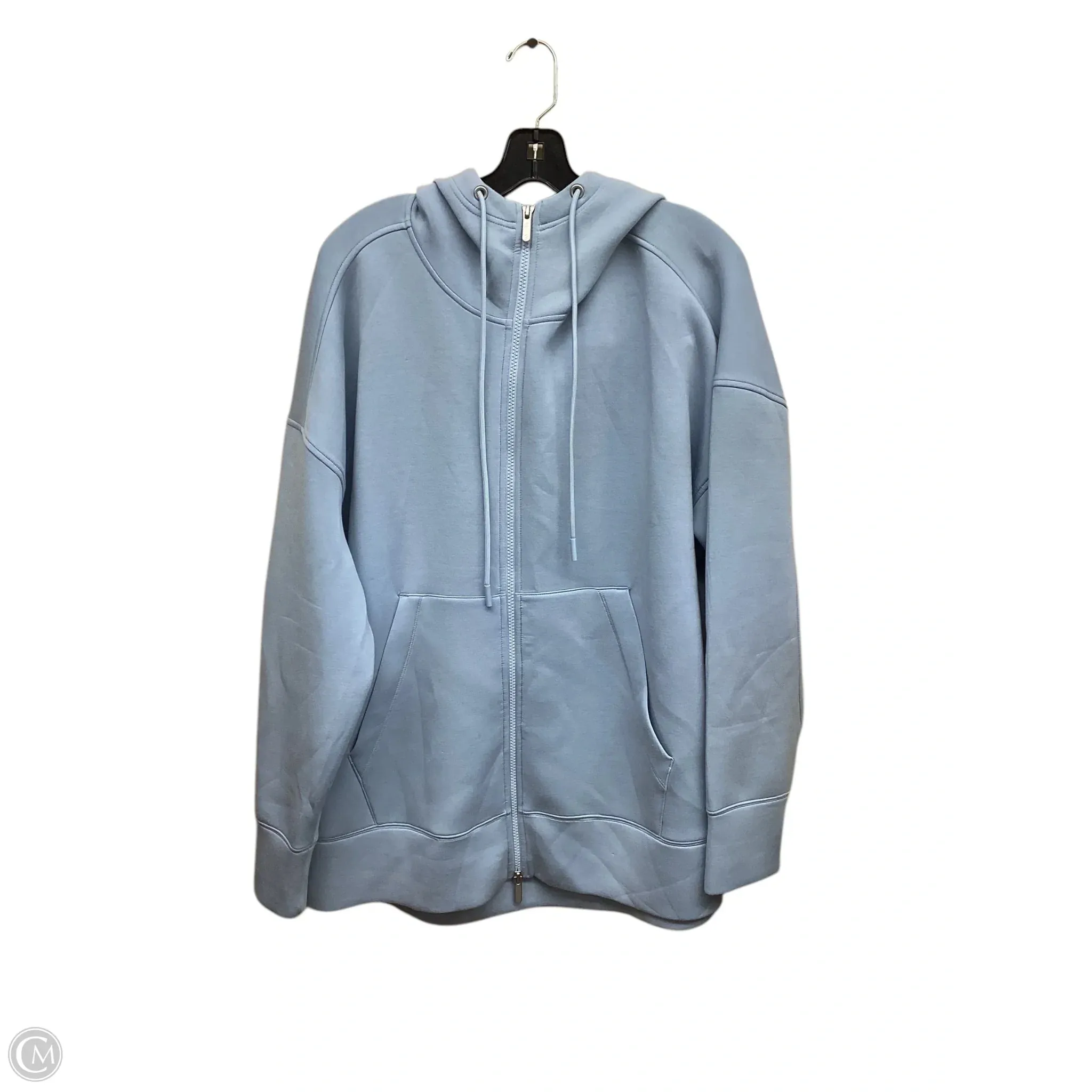 Athletic Jacket By Zella In Blue, Size: Xl Comfortable Fabric