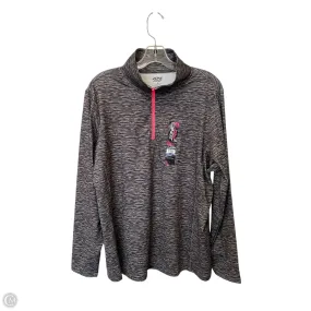 EcoFriendly Water Repellency Athletic Jacket By Zone Pro In Grey, Size: 1x