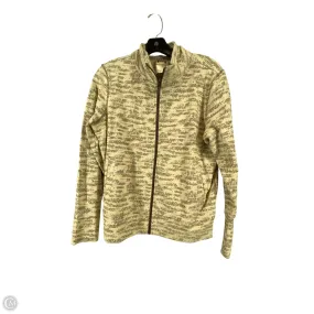 Athletic Jacket By Zyia In Grey & White, Size: M Fall Outfit Daily Essential