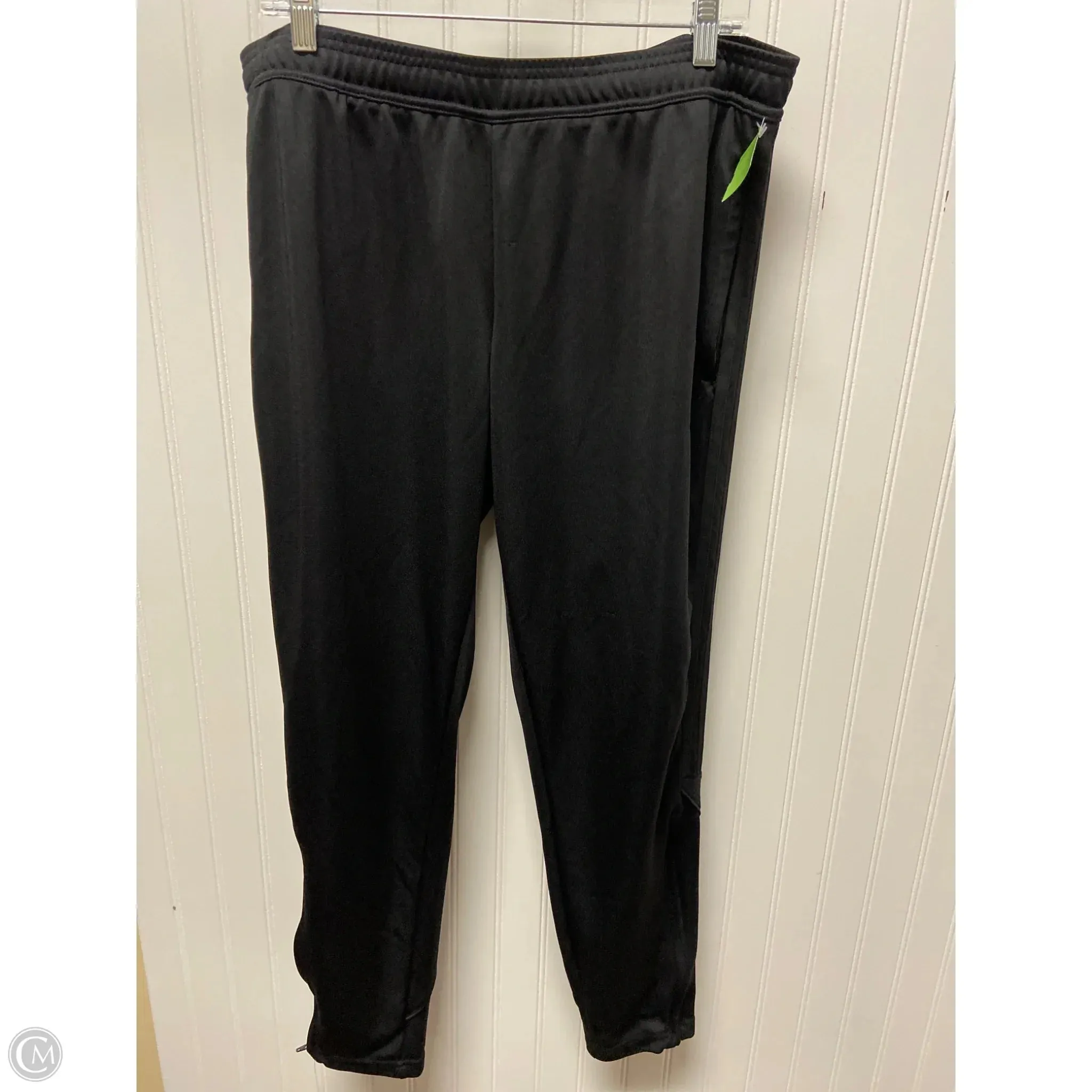Comfortable Fashion Athletic Pants By Adidas In Black, Size: 2x