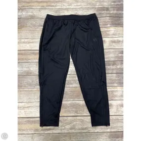 Athletic Pants By Adidas In Black, Size: 2x BreathableMaterial