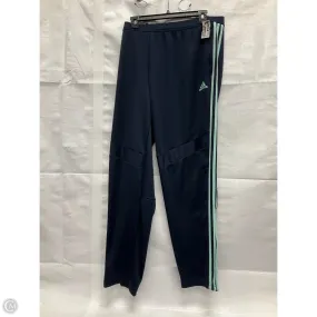 Athletic Pants By Adidas In Navy, Size: 2x Light and Cozy Flat Lock Stitching