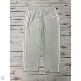 Quick Fit Design Athletic Pants By Adidas In White, Size: Xl
