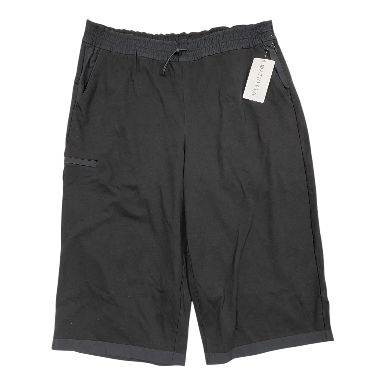 Athletic Pants By Athleta In Black & Blue, Size: 2x Essential Waist