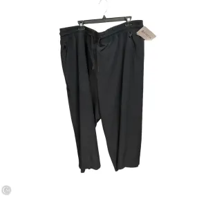 Athletic Pants By Athleta In Black, Size: 3x Practical Style Windproof Membrane