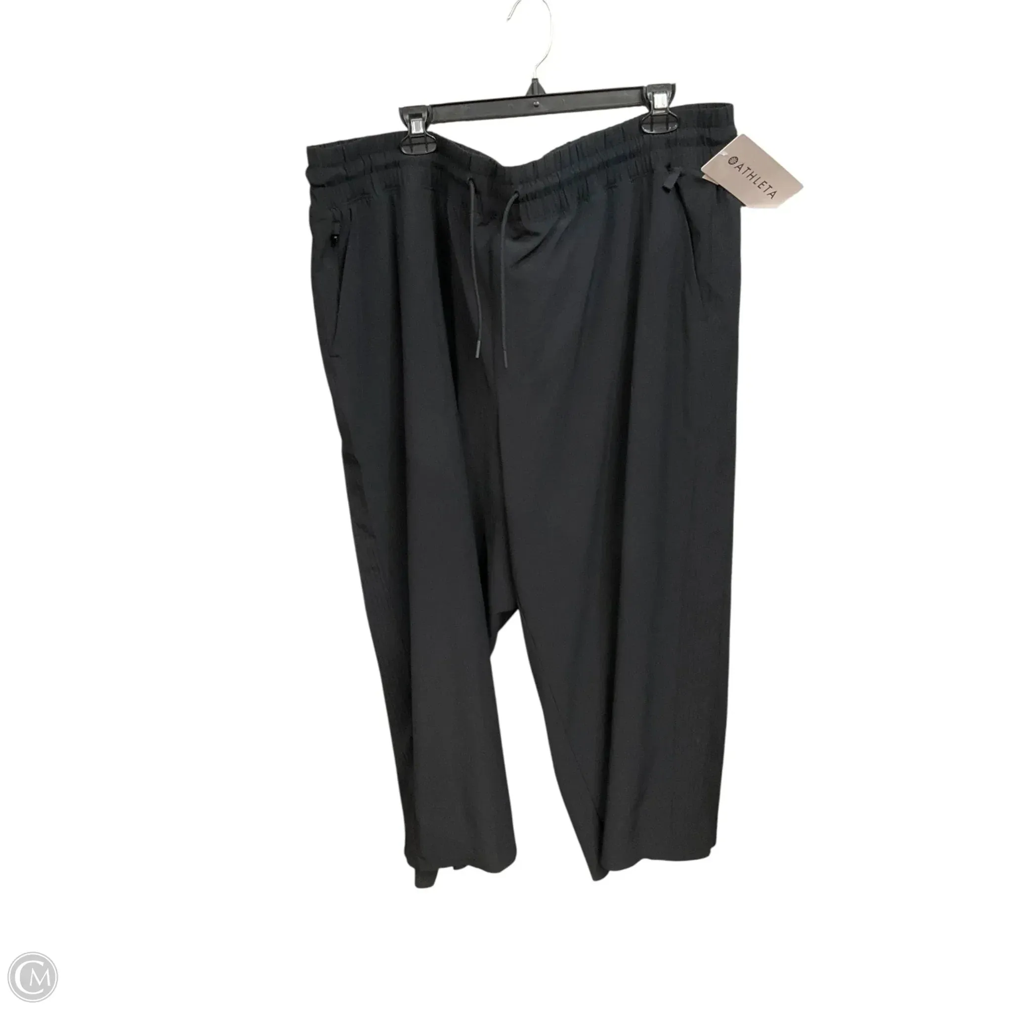 Athletic Pants By Athleta In Black, Size: 3x Practical Style Windproof Membrane