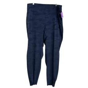 Move Freely Hidden pockets Athletic Pants By Athleta In Navy, Size:1X