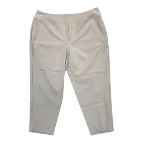 WaterRepellentCoating Reinforced Knees Athletic Pants By Athleta In Tan, Size:2X