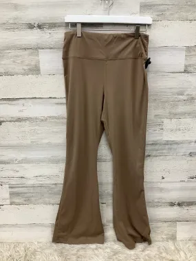 Zip Pocket Athletic Pants By Cmc In Beige, Size: 2x