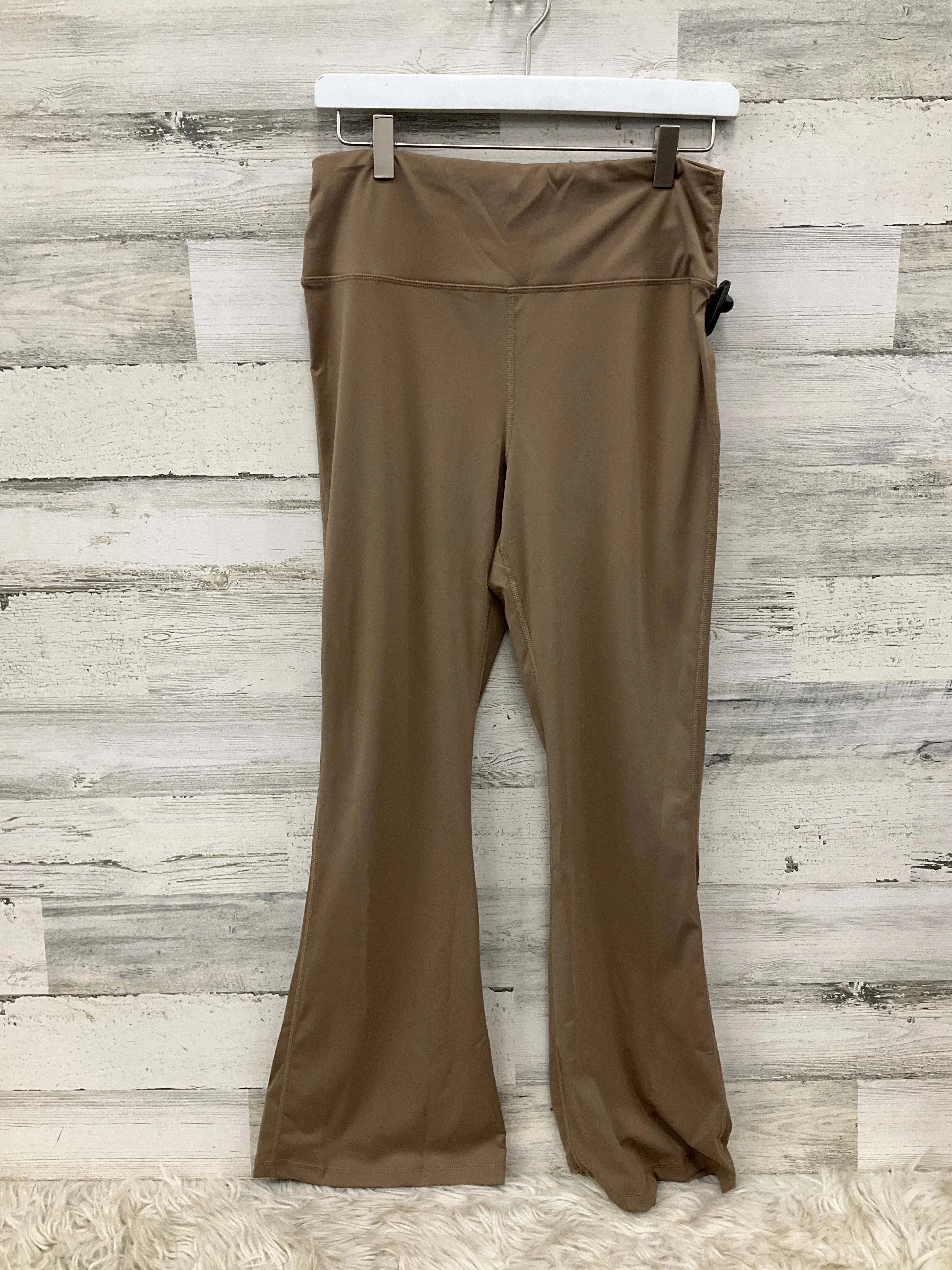Zip Pocket Athletic Pants By Cmc In Beige, Size: 2x