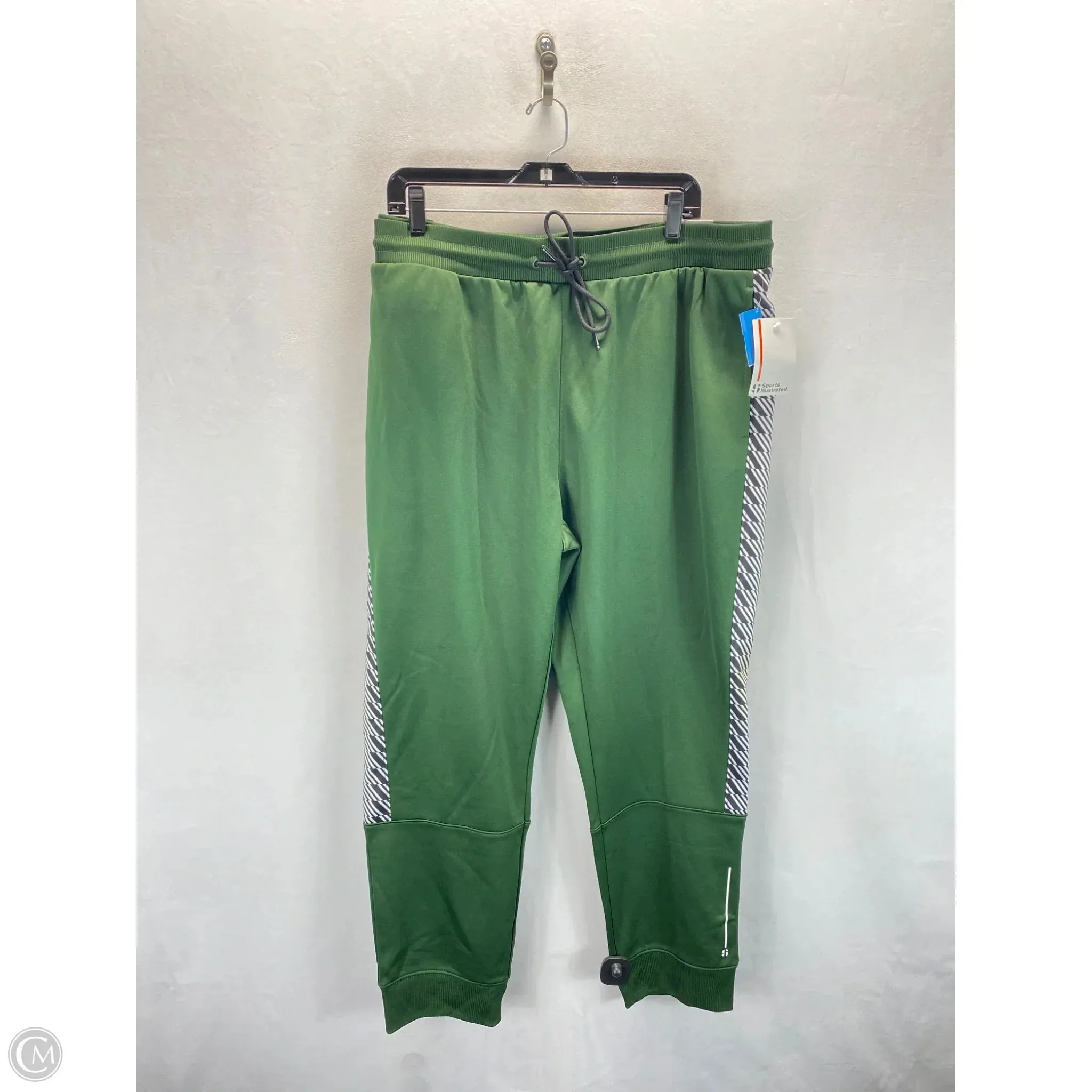 Athletic Pants By Cmc In Green & White, Size: Xxl Classic Design MultiPocketSystem