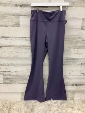 EcoFriendlyDye Active Look Athletic Pants By Cmc In Purple, Size: 2x
