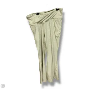 Athletic Pants By Fabletics In Checkered Pattern, Size: 3x Temperature Regulating Fabric Cozy Touch