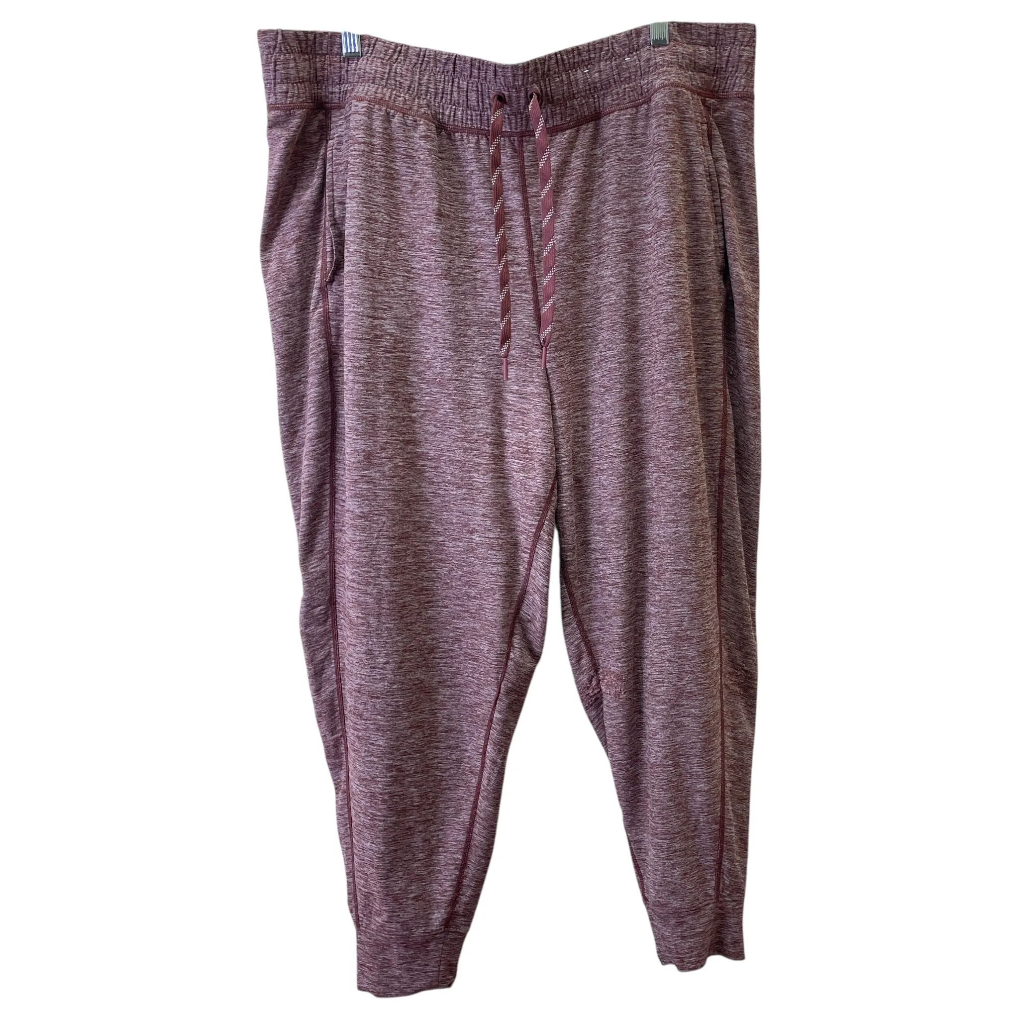 Athletic Pants By Flx In Tan, Size:1X No Gap Waist Construction Tough Materials