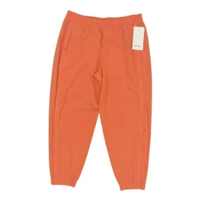 Athletic Pants By Lululemon In Orange, Size:Xl Cozy Feel StainResistantCoating