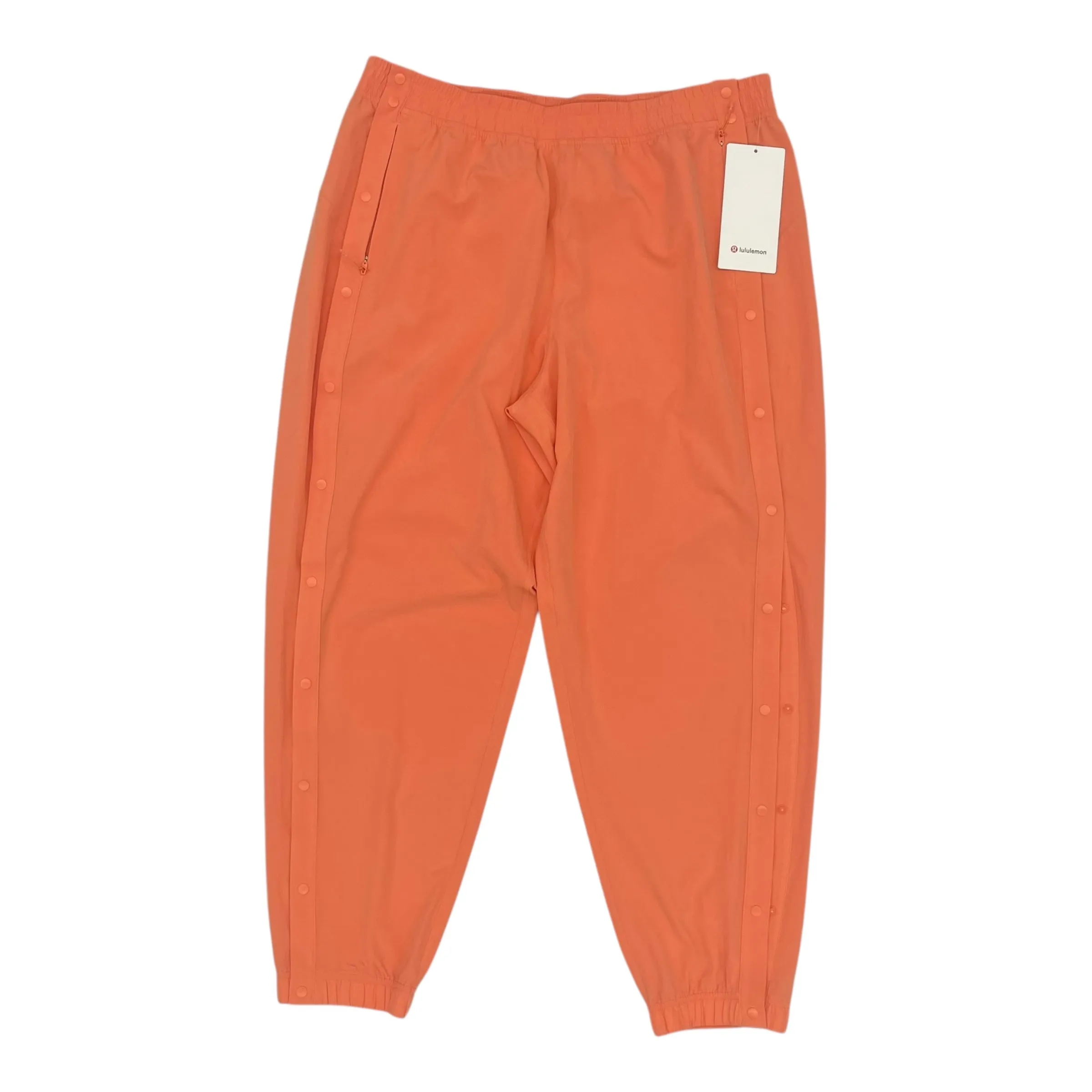 Athletic Pants By Lululemon In Orange, Size:Xl Cozy Feel StainResistantCoating