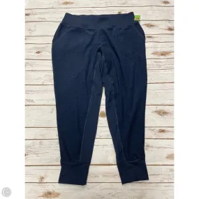 Flex Movement DoubleLayeredKnees Athletic Pants By Mta Pro In Navy, Size: 1x