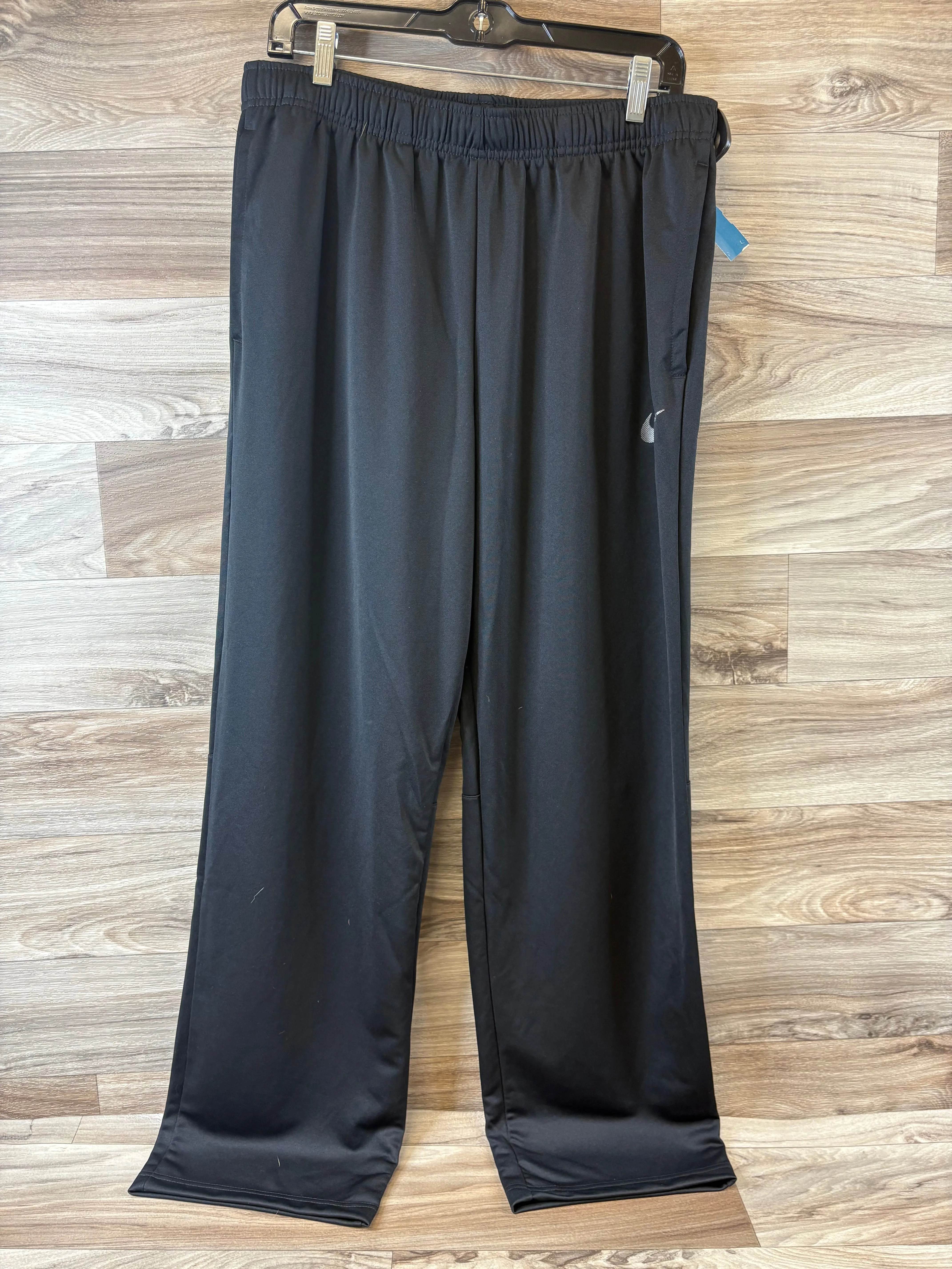 Athletic Pants By Nike Apparel In Black, Size: Xl High-waisted fit
