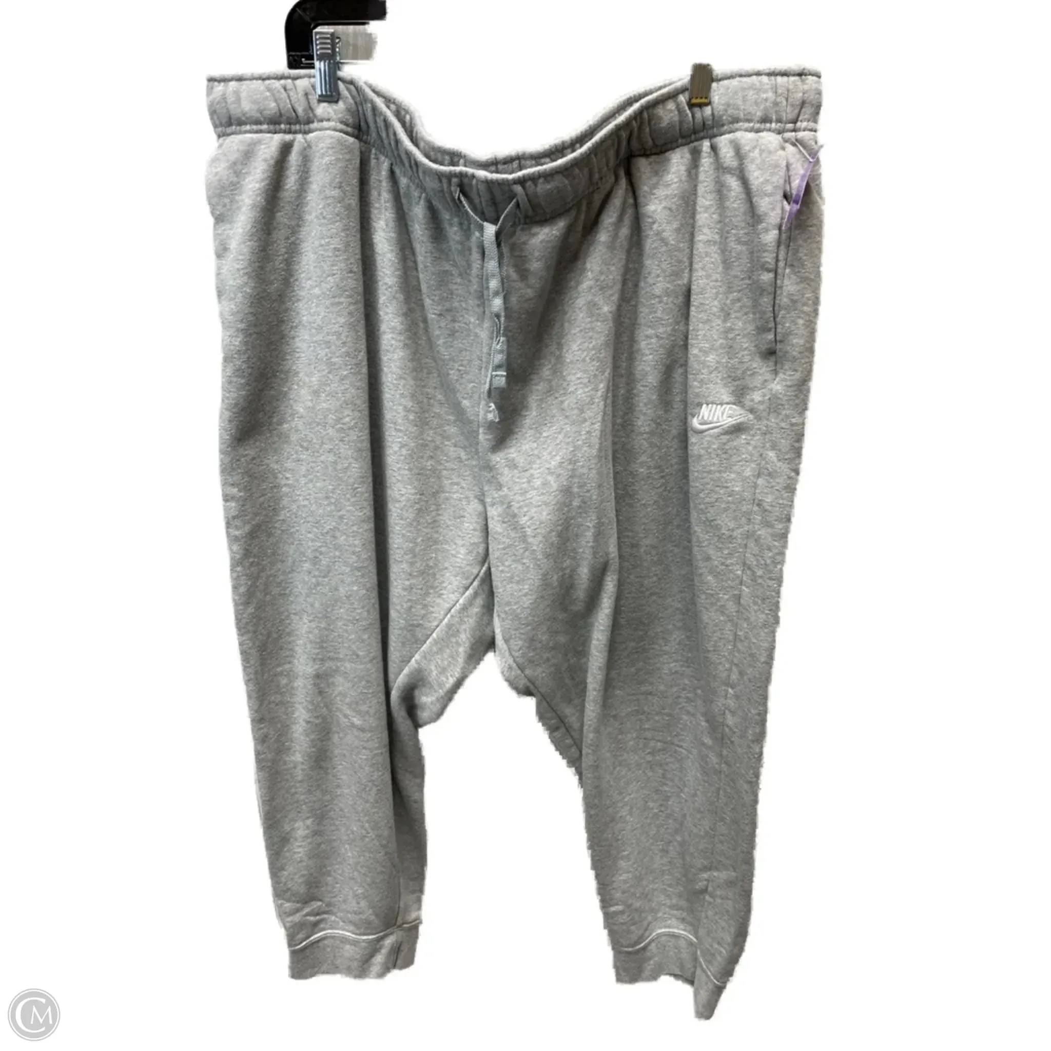 FlexibleMobility Casual Layer Athletic Pants By Nike Apparel In Grey, Size: 3x