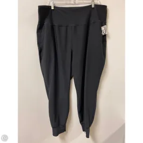slim fit No Irritation Seams Athletic Pants By Old Navy In Black, Size: 1x