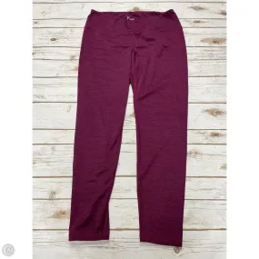 Classic Comfort Quick Conversion Hem Athletic Pants By Old Navy In Purple, Size: Xl