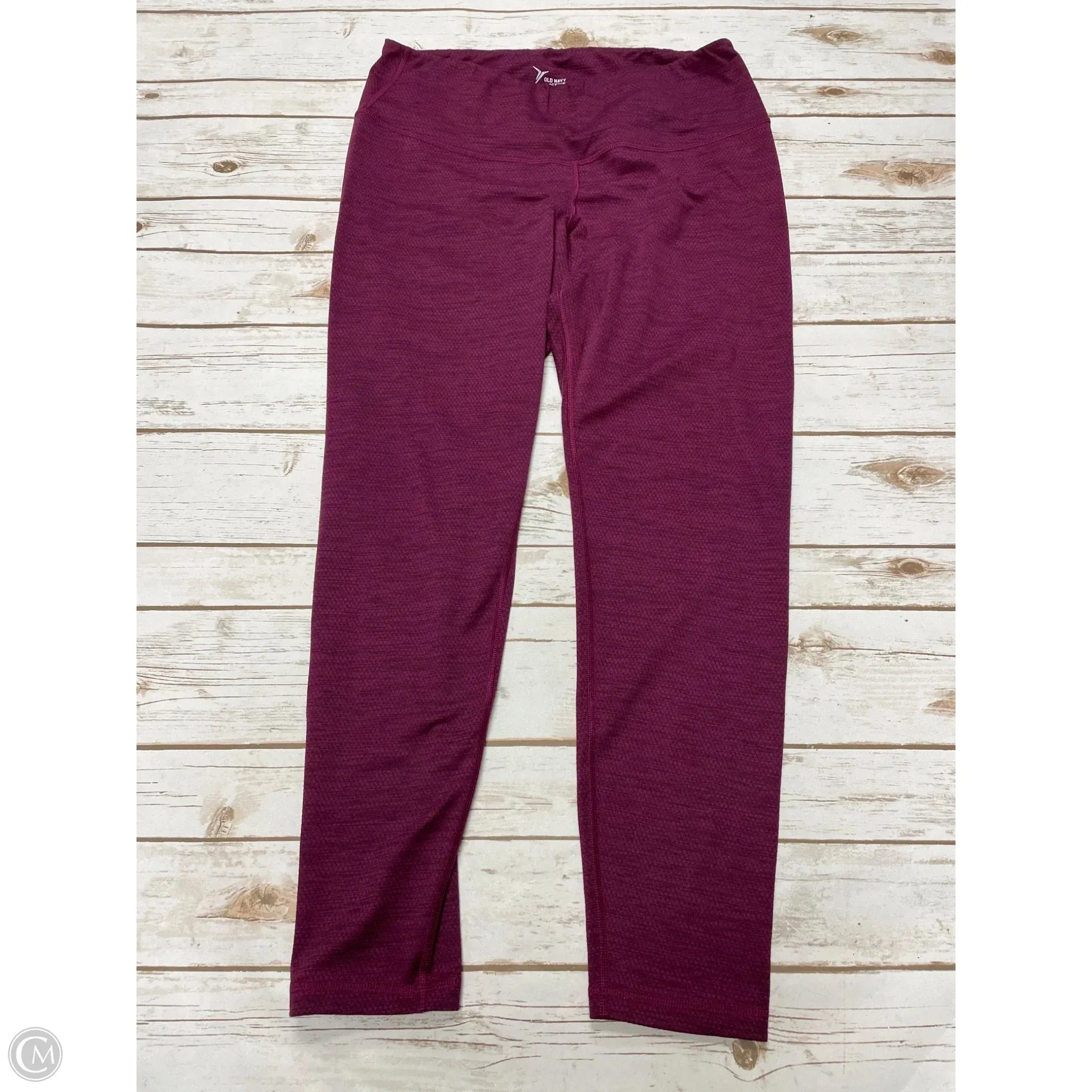 Classic Comfort Quick Conversion Hem Athletic Pants By Old Navy In Purple, Size: Xl