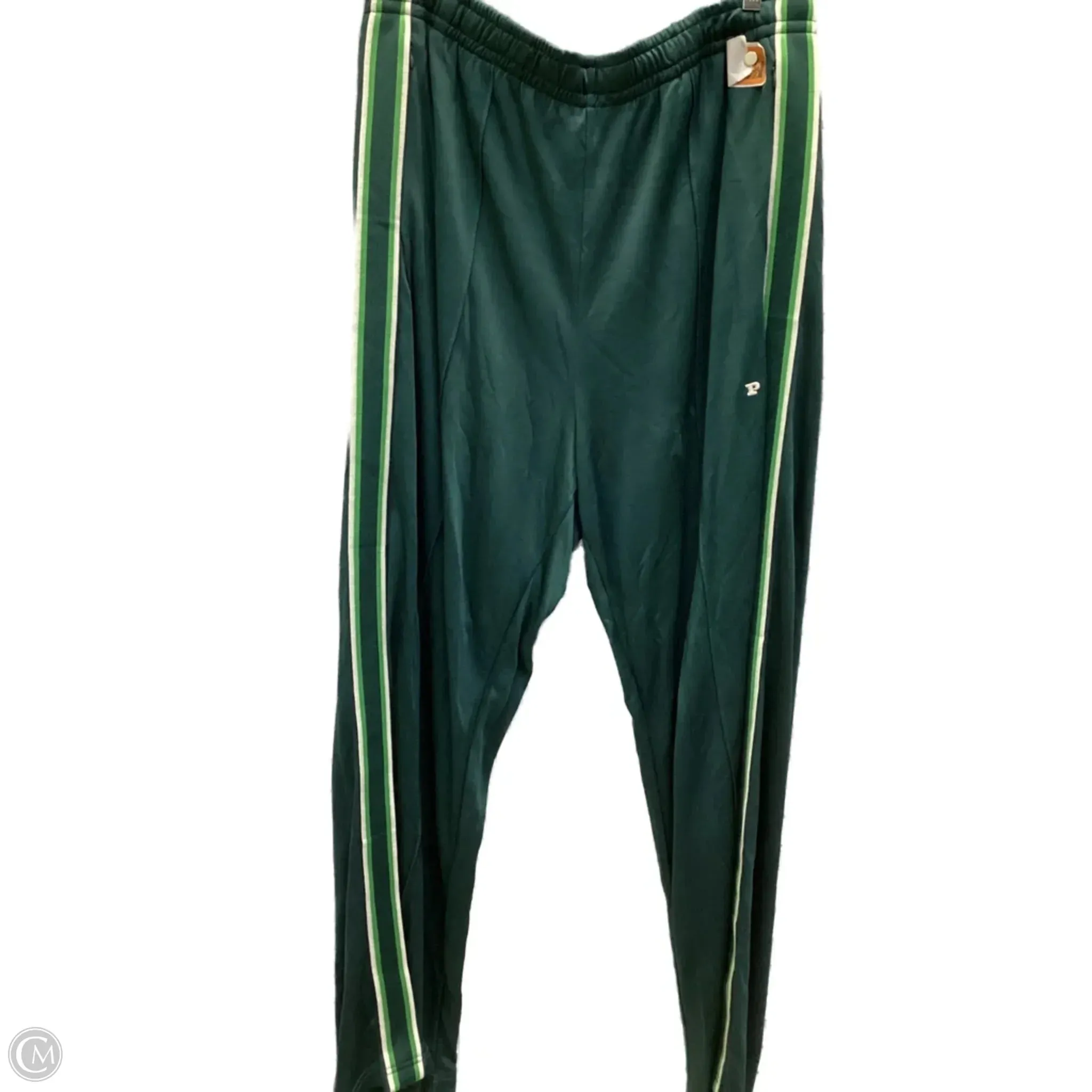 Athletic Pants By Pink In Green, Size: Xl ComfortWaistband Durable Seam Construction