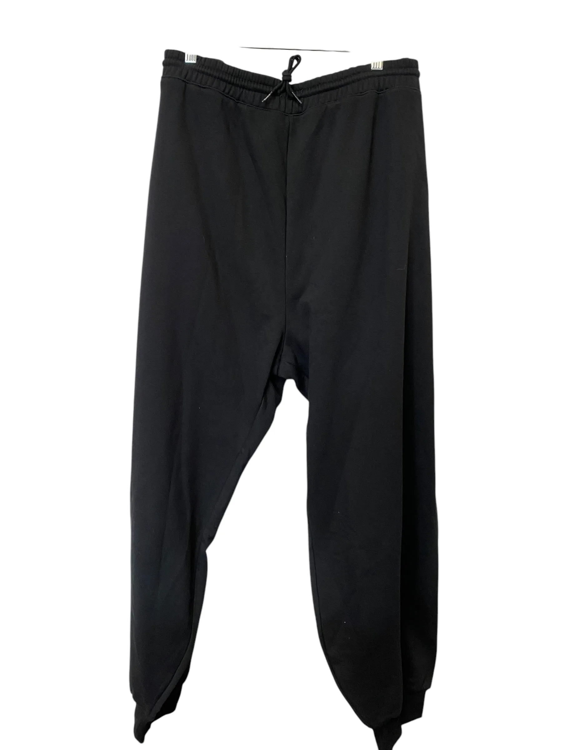 Athletic Pants By Reebok In Black, Size: 4x Neutral Style Cozy Feel