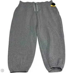 Athletic Pants By Spanx In Grey, Size: 1x Street Comfort