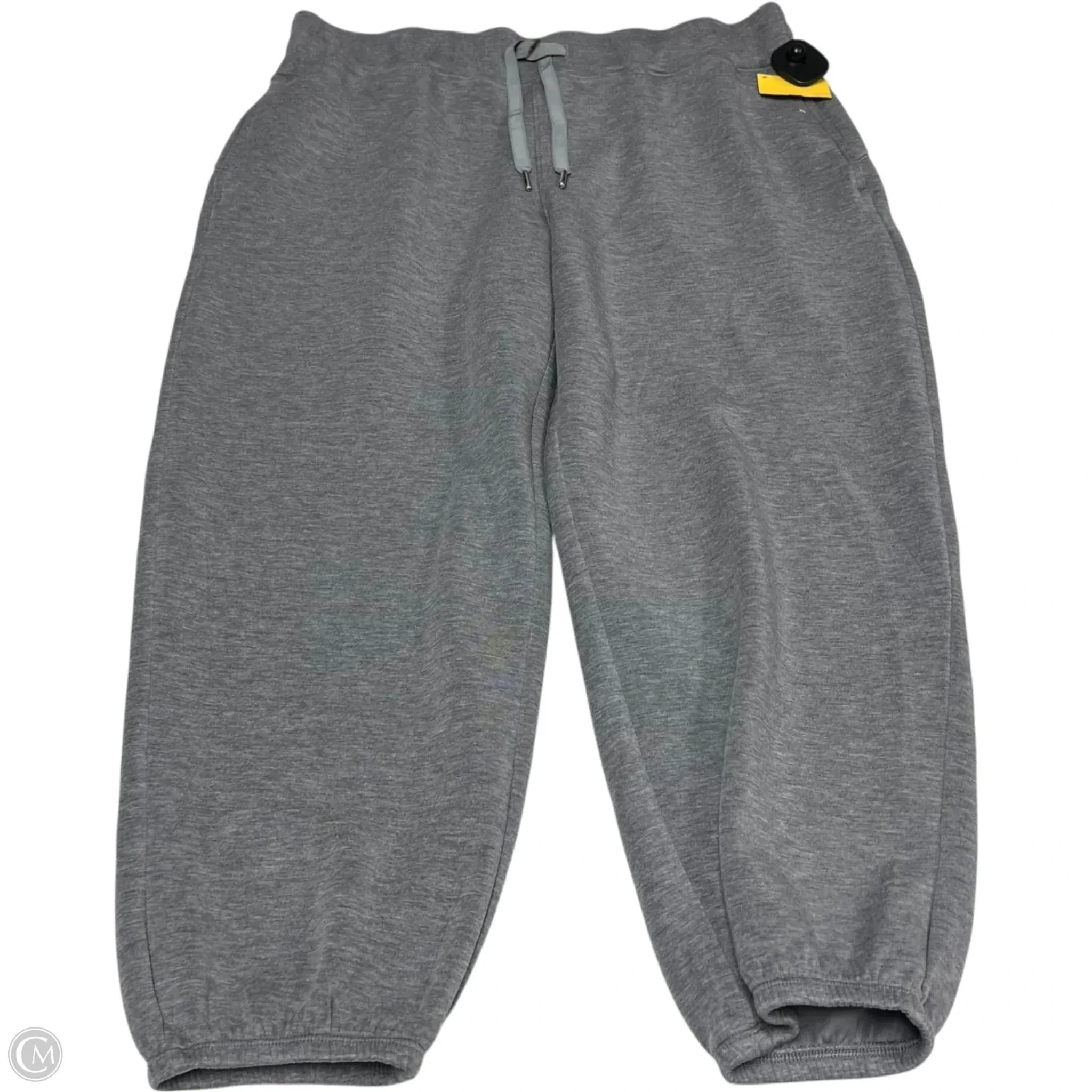 Athletic Pants By Spanx In Grey, Size: 1x Street Comfort