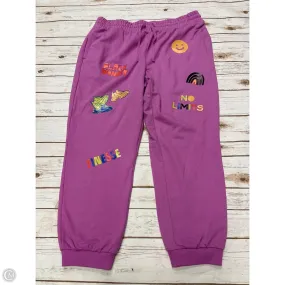 Easy Care Fabric Finish Adventure Ready Athletic Pants By Target-designer In Pink, Size: 1x