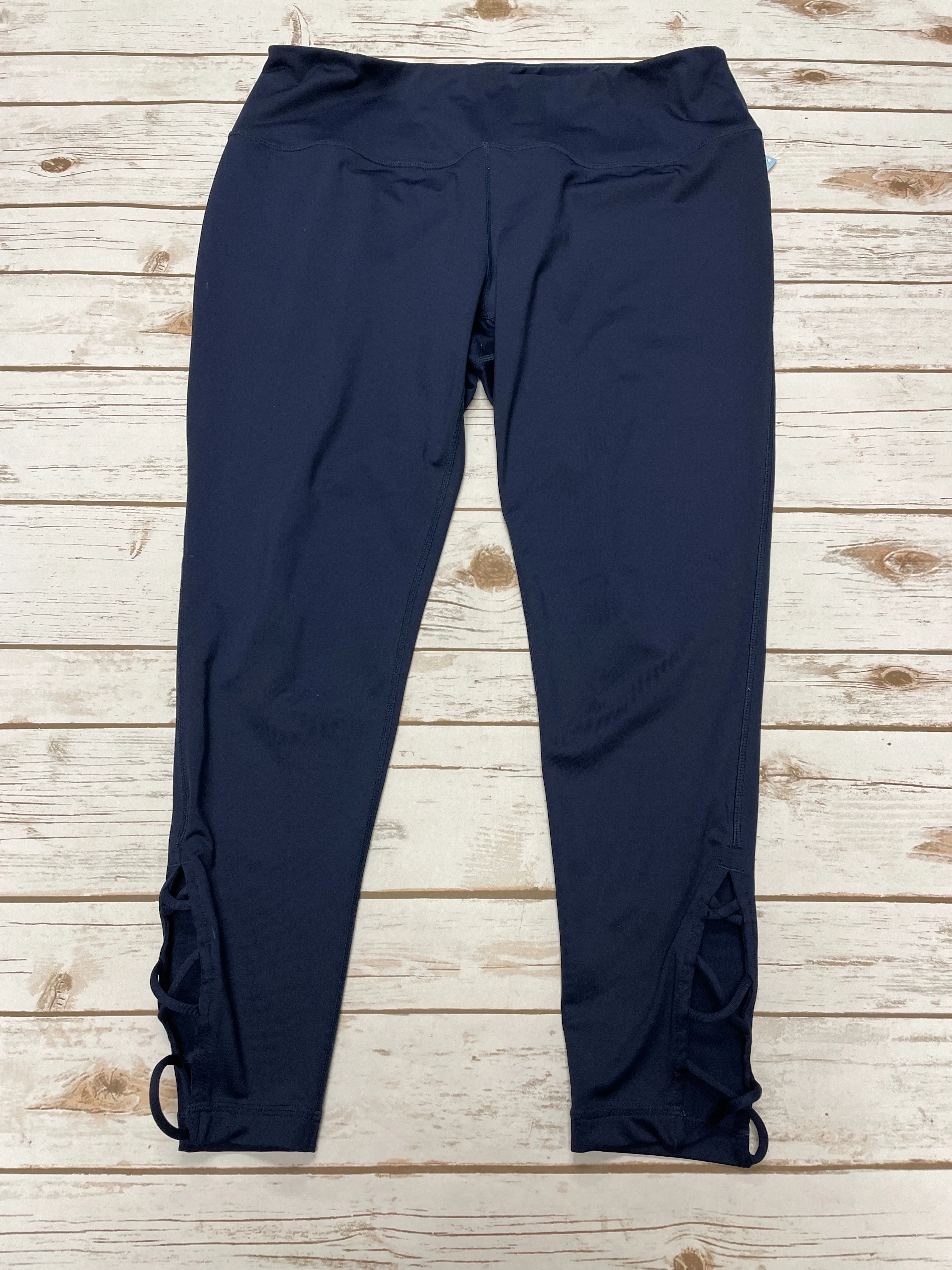 Athletic Pants By Zella In Navy, Size: Xl windproof anti slip grip