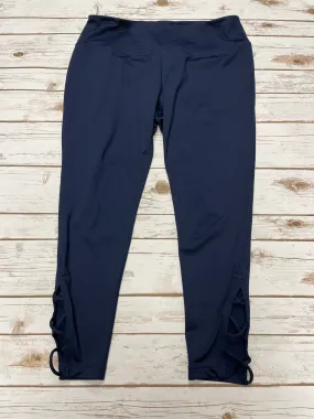 Athletic Pants By Zella In Navy, Size: Xl windproof anti slip grip
