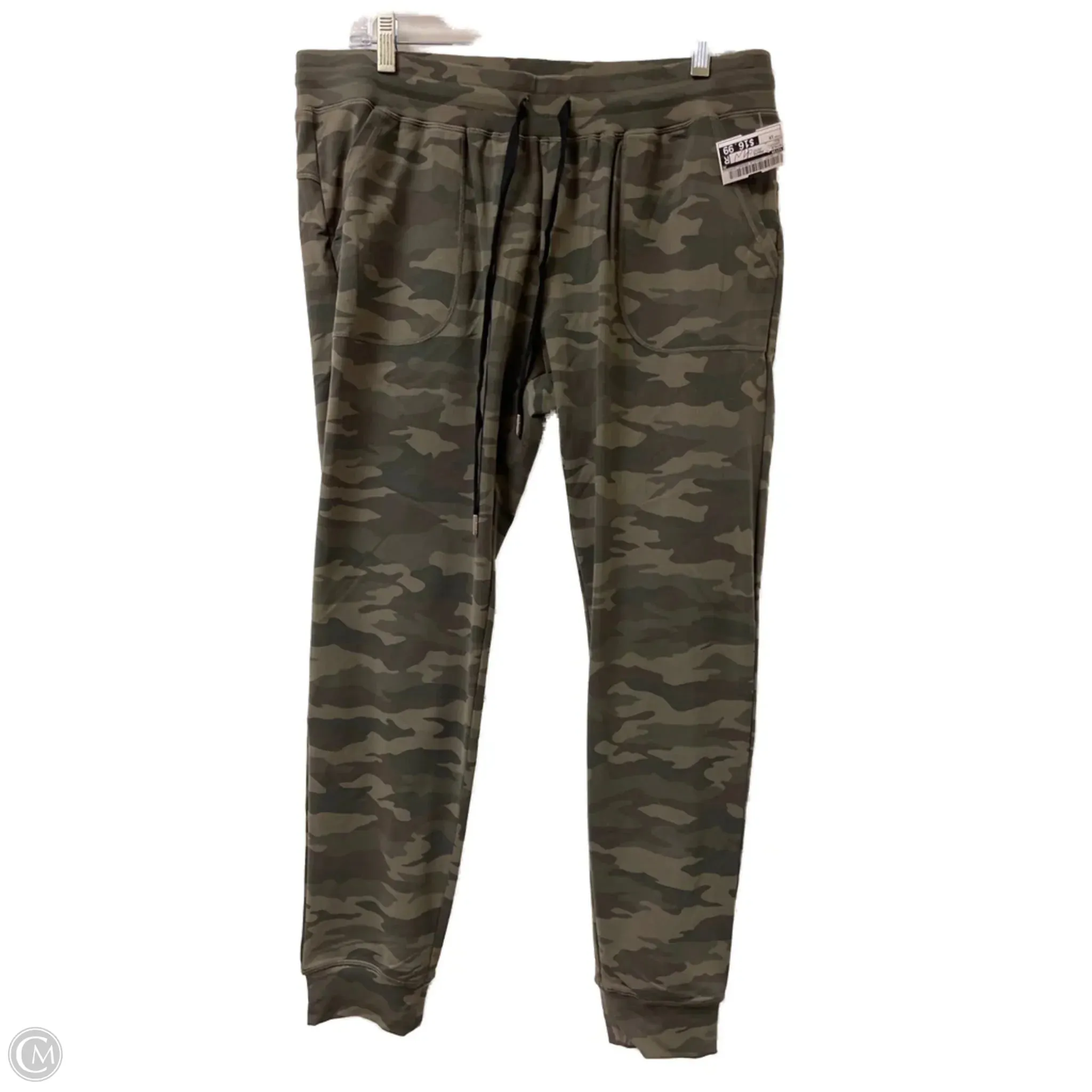 Layer Essential Quick Conversion Hem Athletic Pants By Zyia In Camouflage Print, Size: 1x