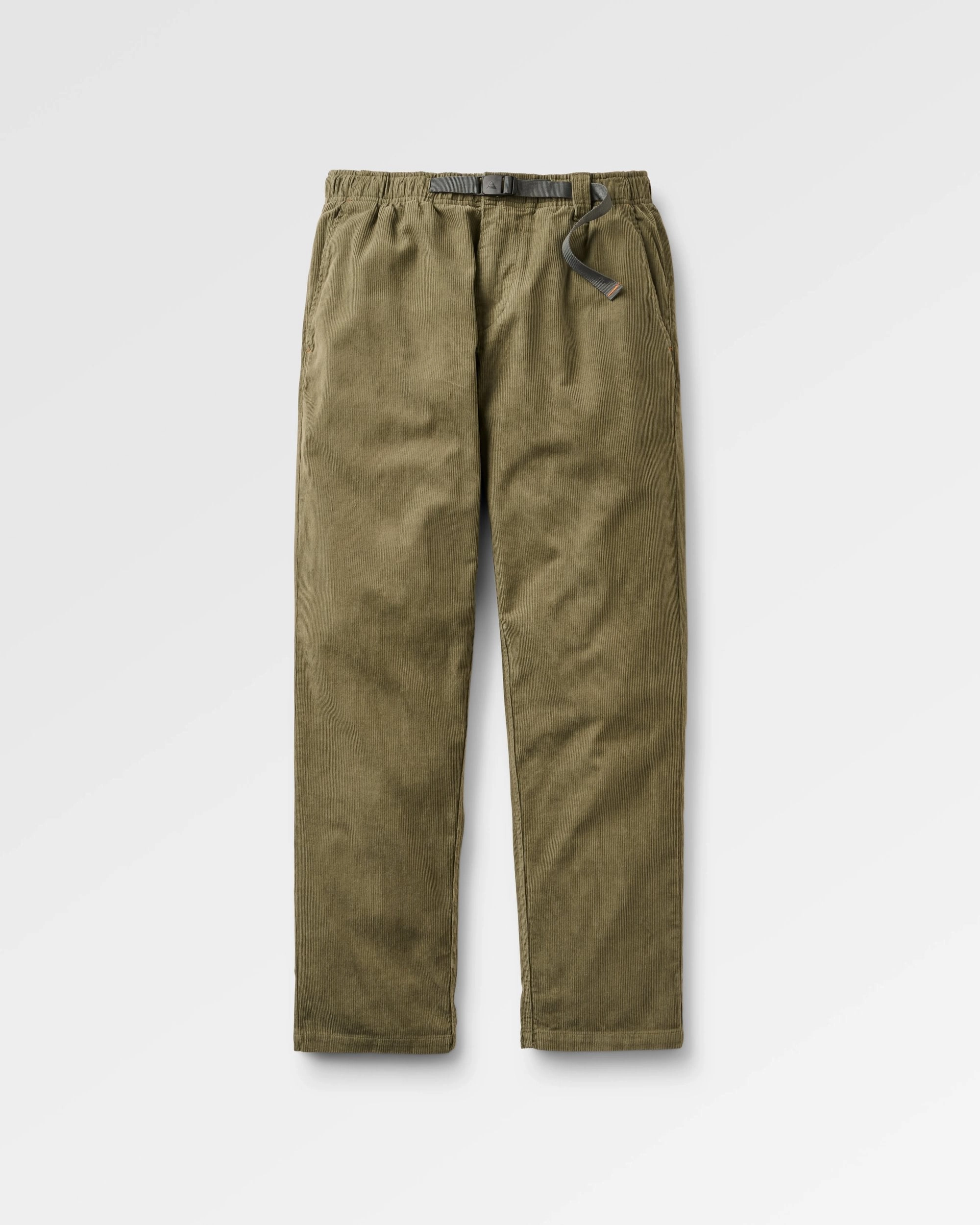 Tight Fit Secure Closures Adventurer Cord Trouser - Dusty Olive