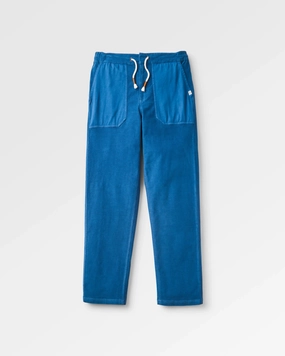 Avian Cord Trouser - Dark Denim HiddenDrawcord
