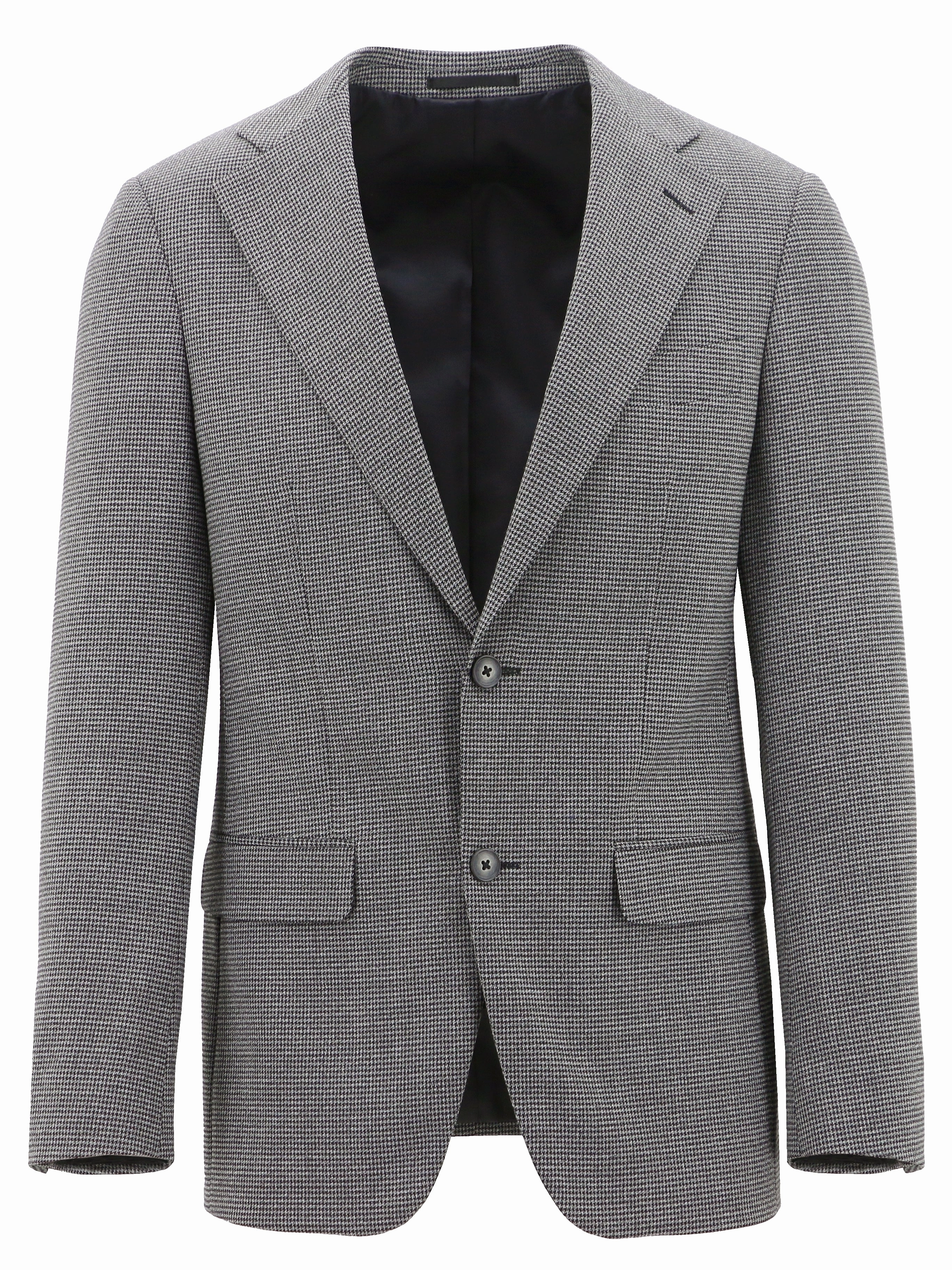 Siena Black Houndstooth Sports Jacket Sealed Seams