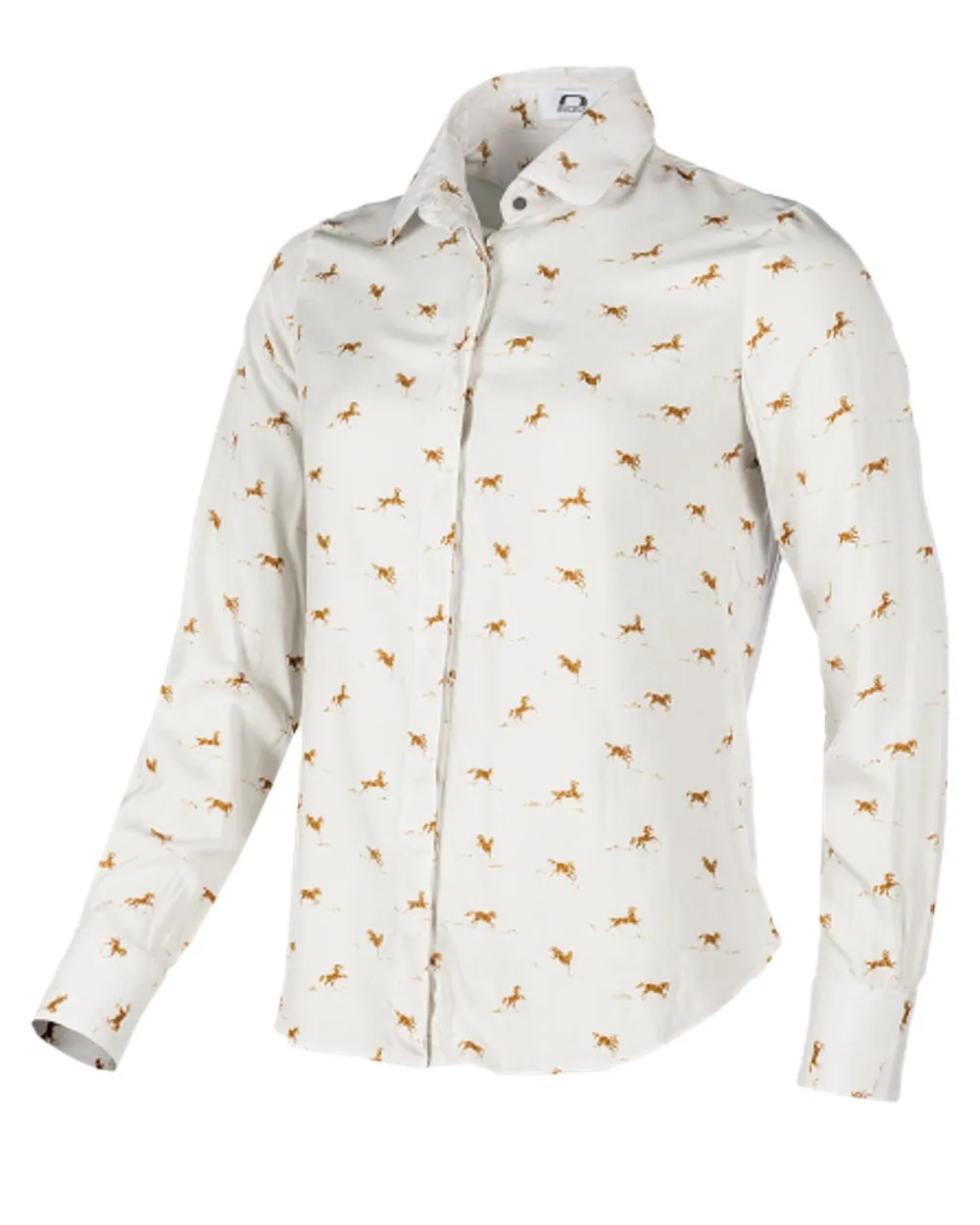 Baleno Womens Stephanie Printed Blouse Wardrobe Essential Soft Collar Design