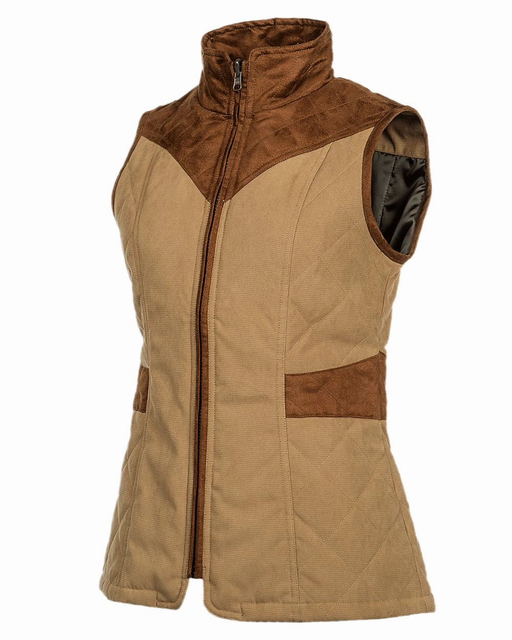 MultiPocket Layout Baleno Maree Dobby Quilted Ladies Bodywarmer